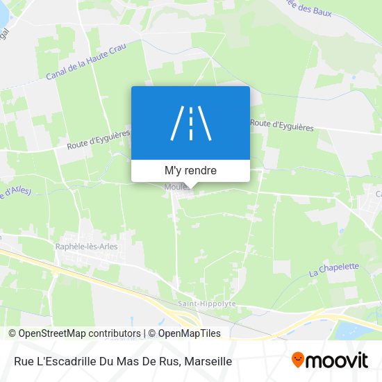 Rue L'Escadrille Du Mas De Rus plan