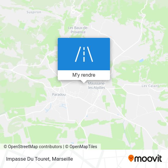 Impasse Du Touret plan