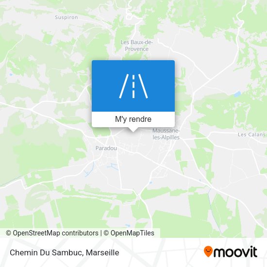 Chemin Du Sambuc plan