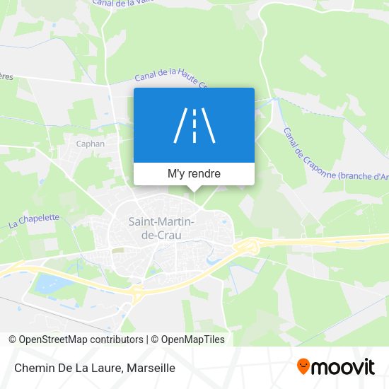 Chemin De La Laure plan