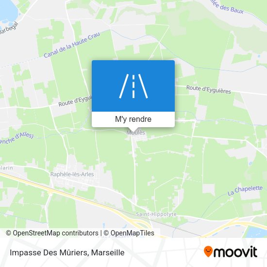 Impasse Des Mûriers plan