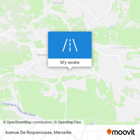 Avenue De Roquerousse plan