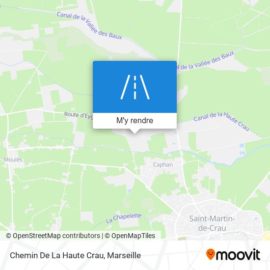 Chemin De La Haute Crau plan