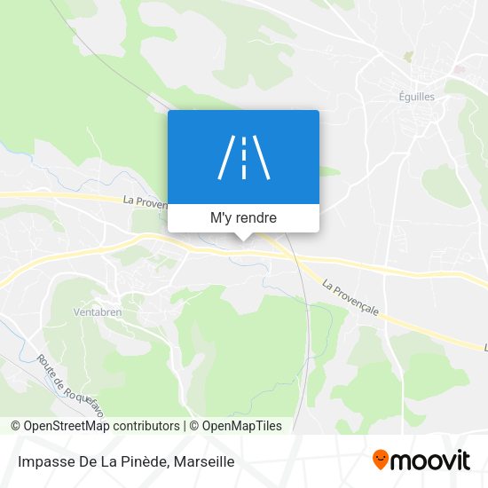 Impasse De La Pinède plan