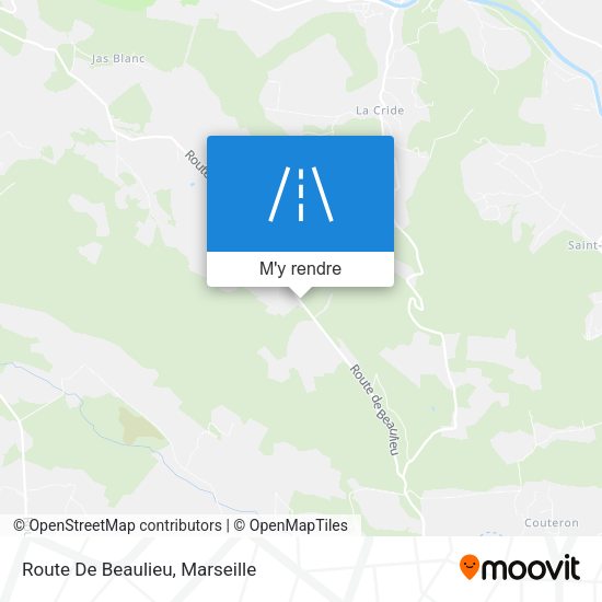 Route De Beaulieu plan