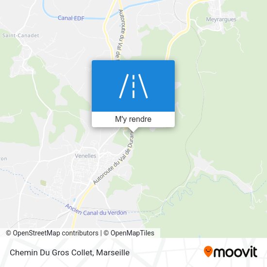 Chemin Du Gros Collet plan
