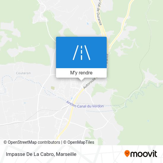 Impasse De La Cabro plan