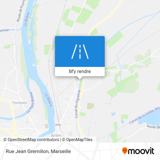 Rue Jean Gremillon plan