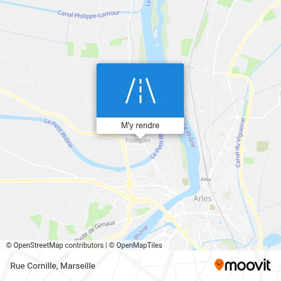 Rue Cornille plan