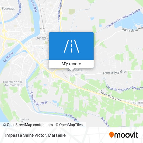 Impasse Saint-Victor plan