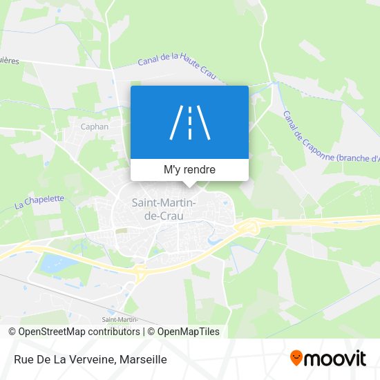 Rue De La Verveine plan