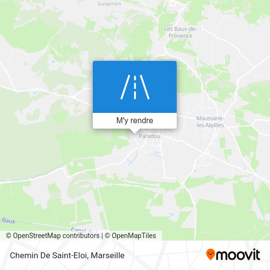 Chemin De Saint-Eloi plan