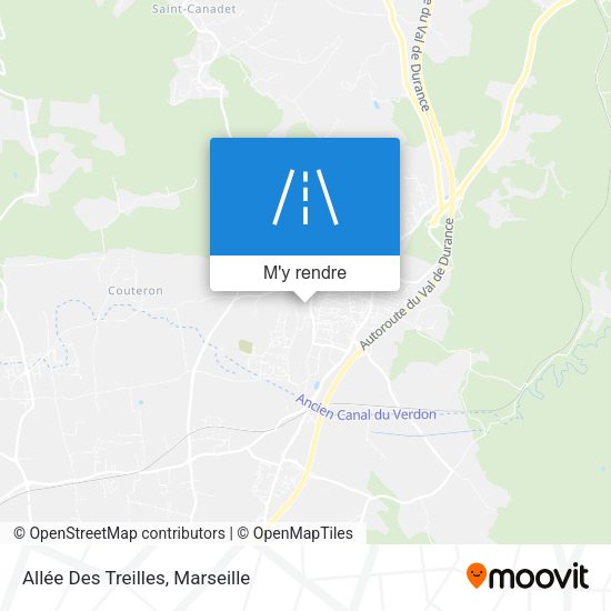 Allée Des Treilles plan