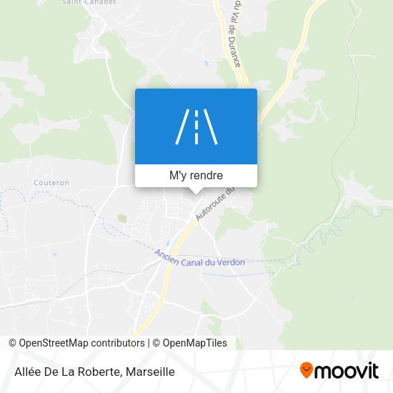 Allée De La Roberte plan