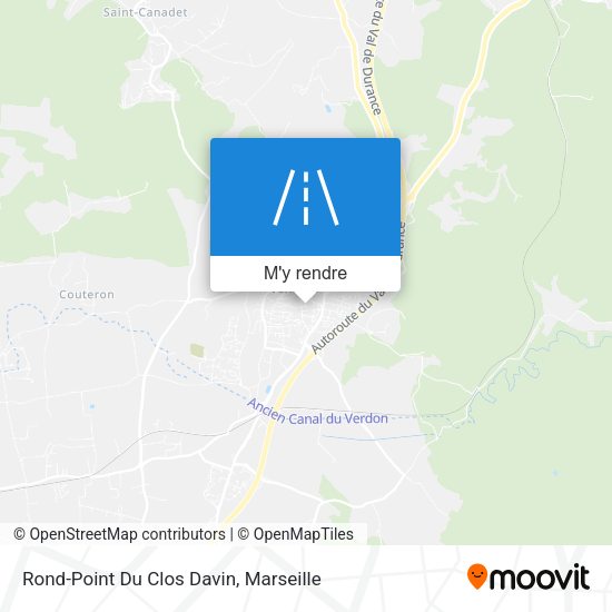 Rond-Point Du Clos Davin plan