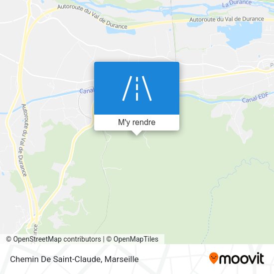 Chemin De Saint-Claude plan