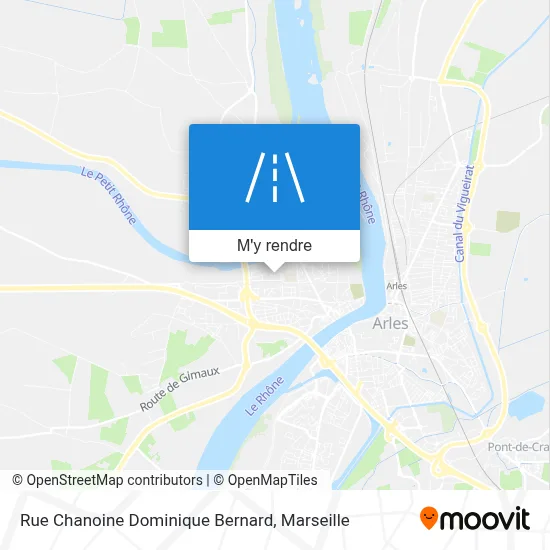 Rue Chanoine Dominique Bernard plan