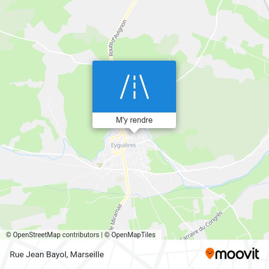 Rue Jean Bayol plan