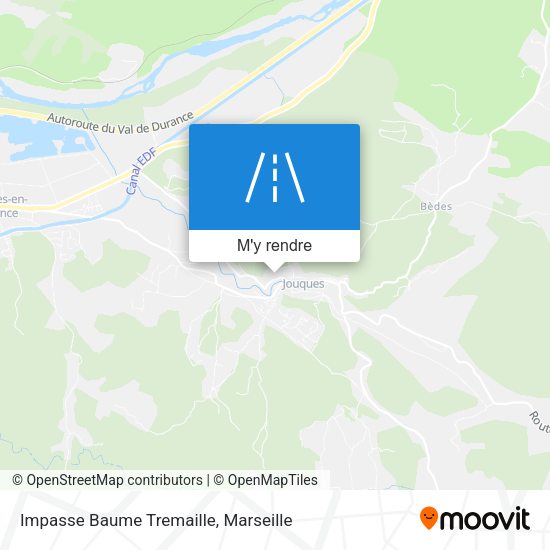 Impasse Baume Tremaille plan