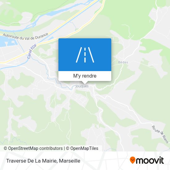 Traverse De La Mairie plan