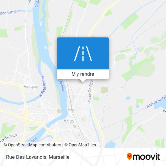 Rue Des Lavandis plan