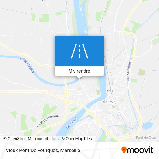 Vieux Pont De Fourques plan