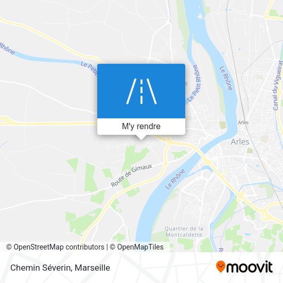 Chemin Séverin plan