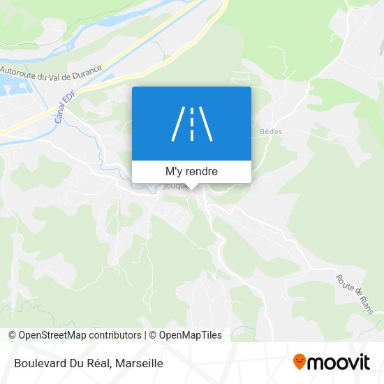 Boulevard Du Réal plan