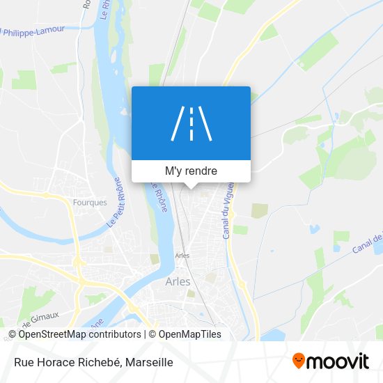 Rue Horace Richebé plan