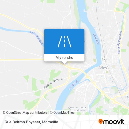 Rue Beltran Boysset plan