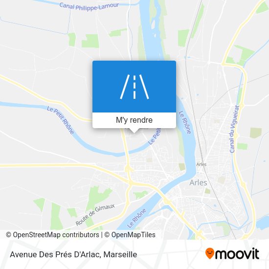 Avenue Des Prés D'Arlac plan