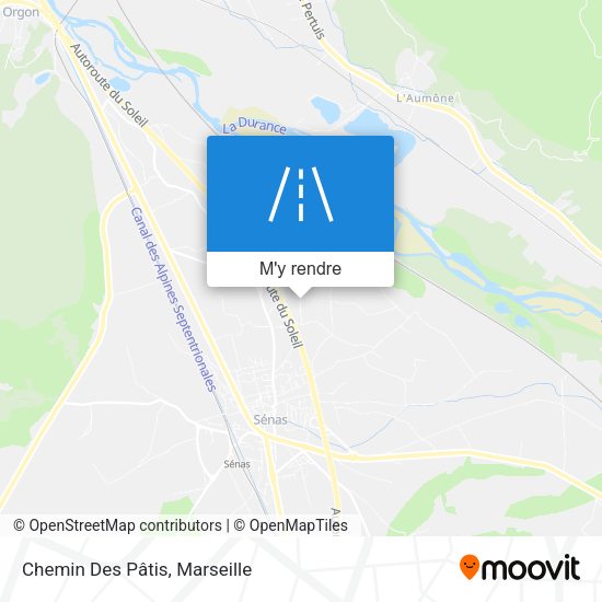 Chemin Des Pâtis plan