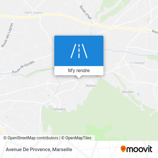 Avenue De Provence plan