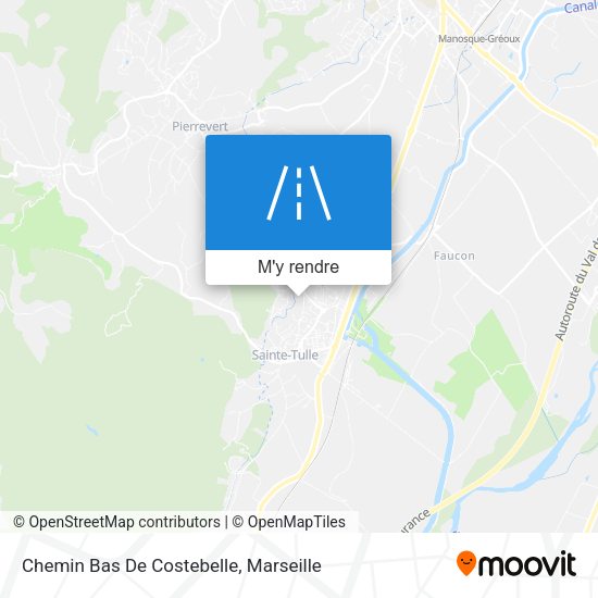 Chemin Bas De Costebelle plan