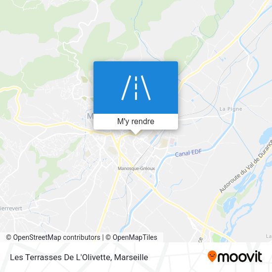 Les Terrasses De L'Olivette plan
