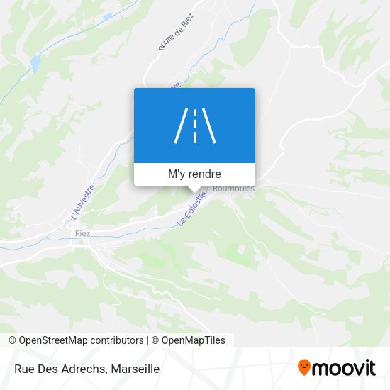 Rue Des Adrechs plan