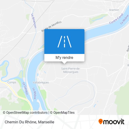 Chemin Du Rhône plan