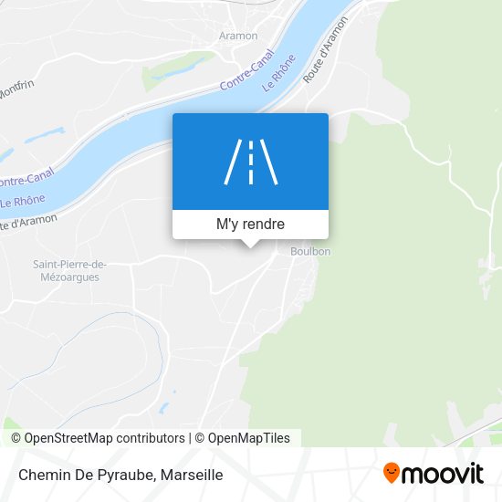 Chemin De Pyraube plan