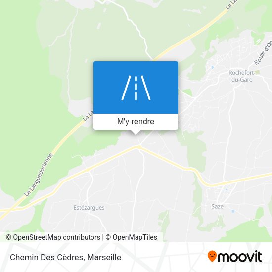 Chemin Des Cèdres plan