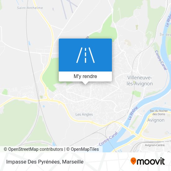 Impasse Des Pyrénées plan