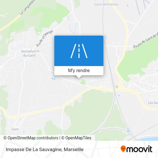 Impasse De La Sauvagine plan