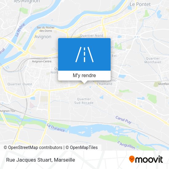 Rue Jacques Stuart plan
