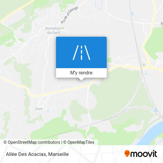 Allée Des Acacias plan