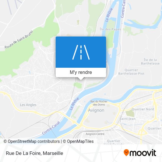 Rue De La Foire plan