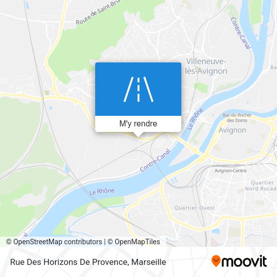 Rue Des Horizons De Provence plan