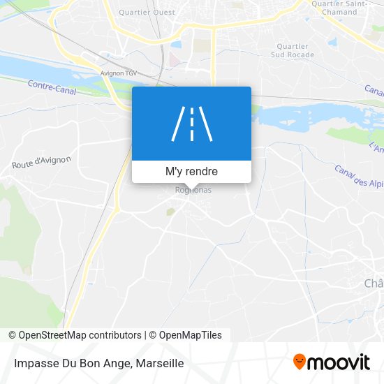 Impasse Du Bon Ange plan