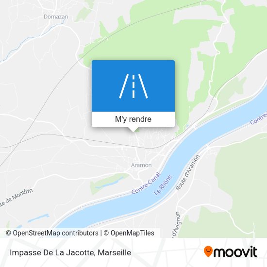 Impasse De La Jacotte plan