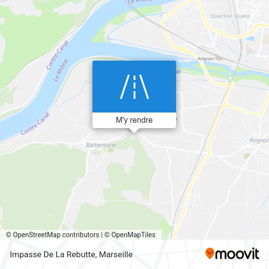Impasse De La Rebutte plan