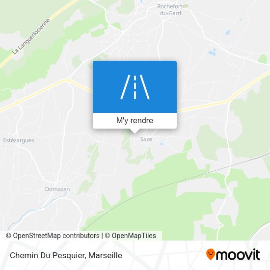 Chemin Du Pesquier plan
