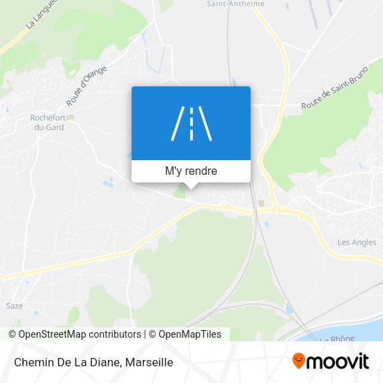 Chemin De La Diane plan